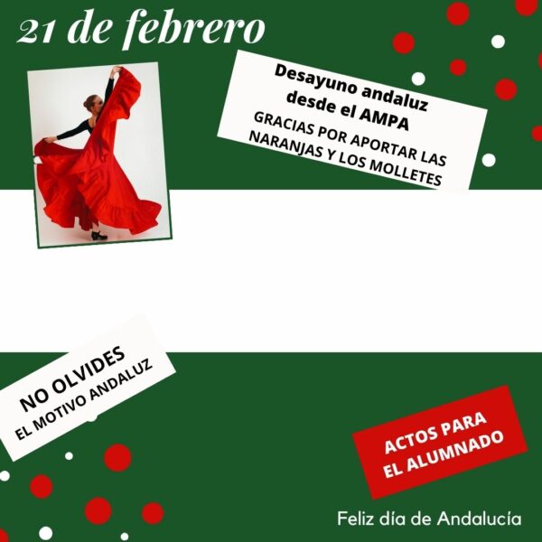 Celebración del Día de Andalucía