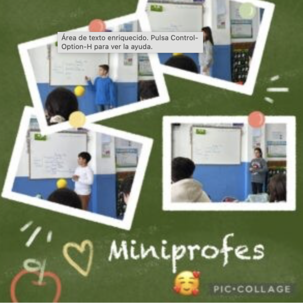 ¡Miniprofes en acción! 🌍✨