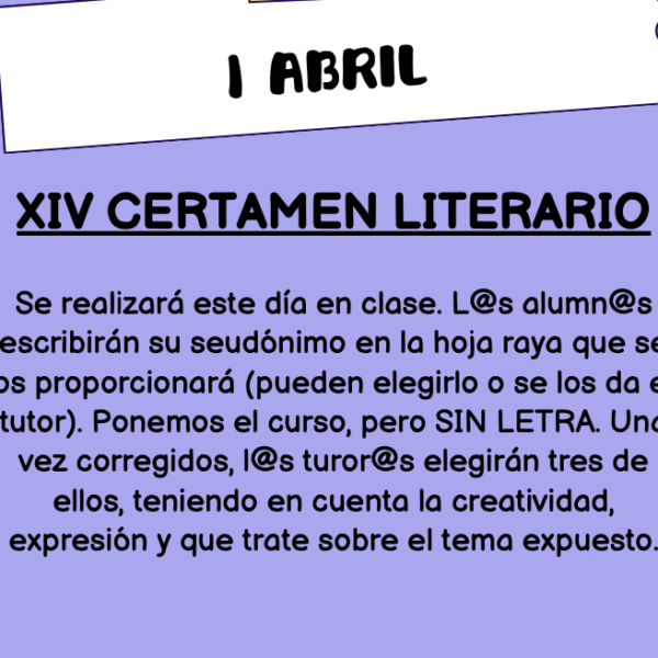 Concurso de Escritura Creativa ✍️📖