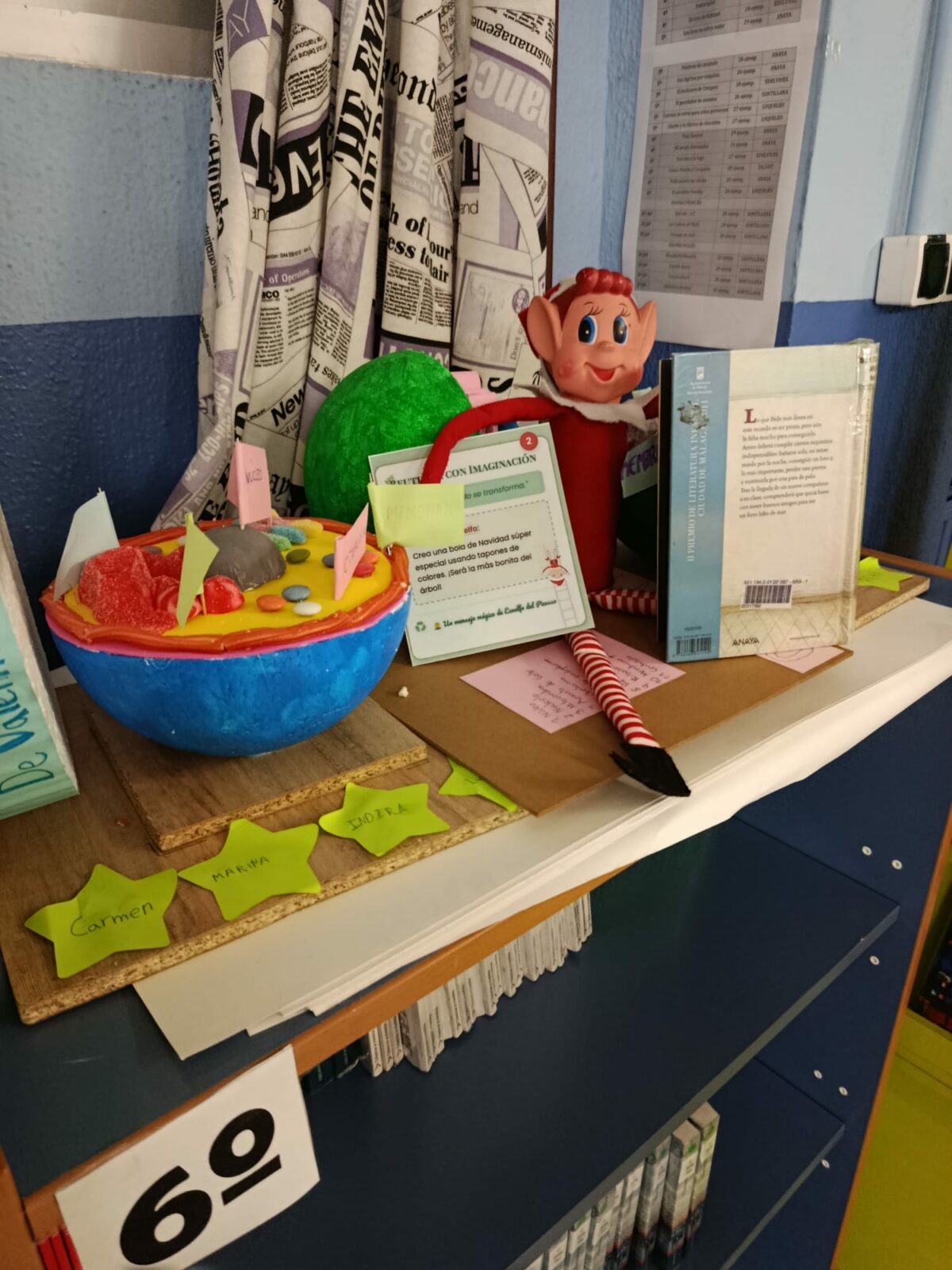 El elfo nos llega al cole con esta carta