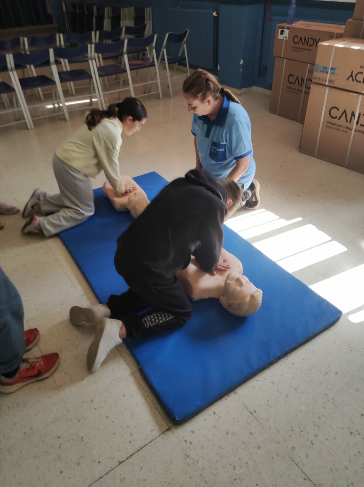 TALLER DE RCP: APRENDEMOS A SALVAR VIDAS